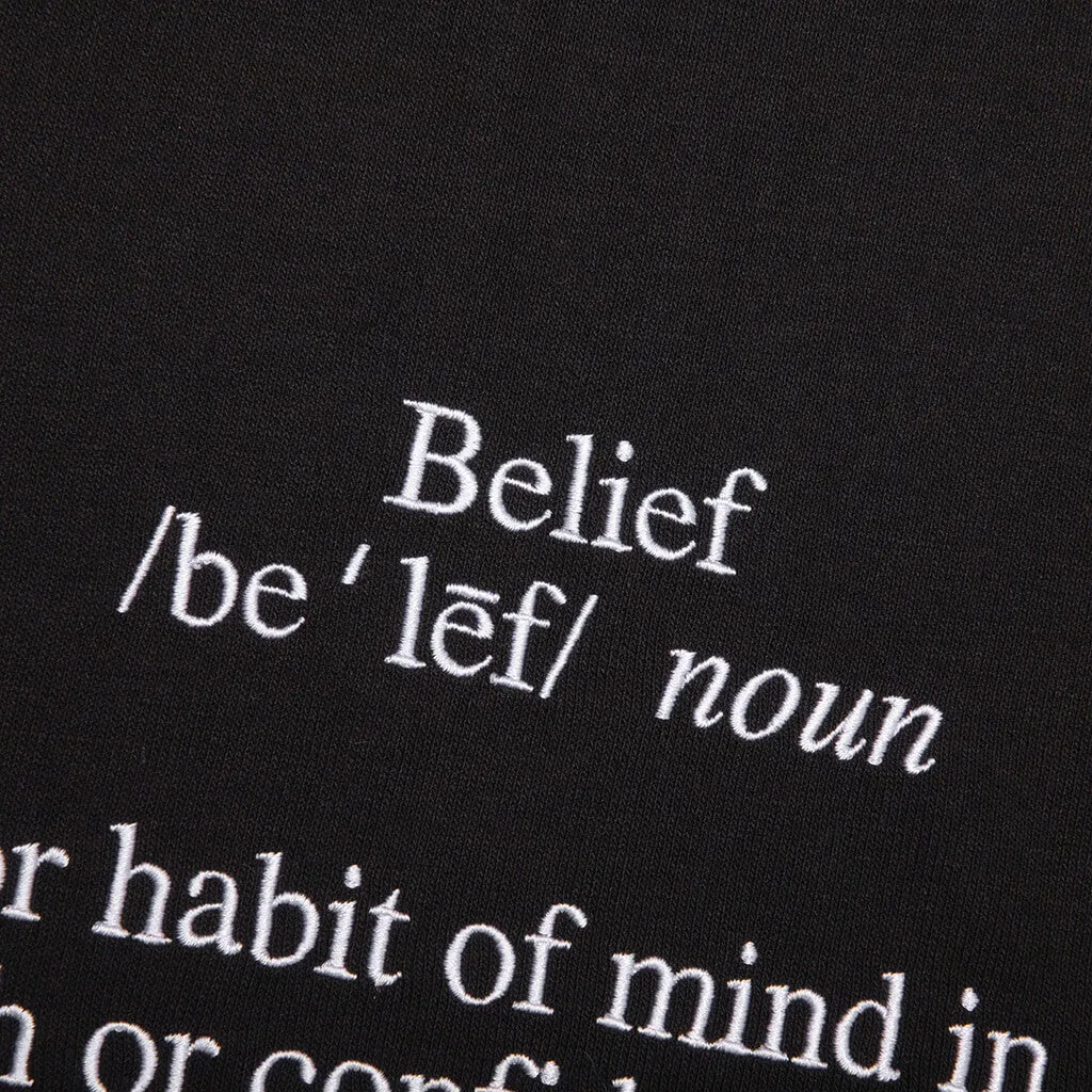 Honor The Gift Belief L/S Tee - Black