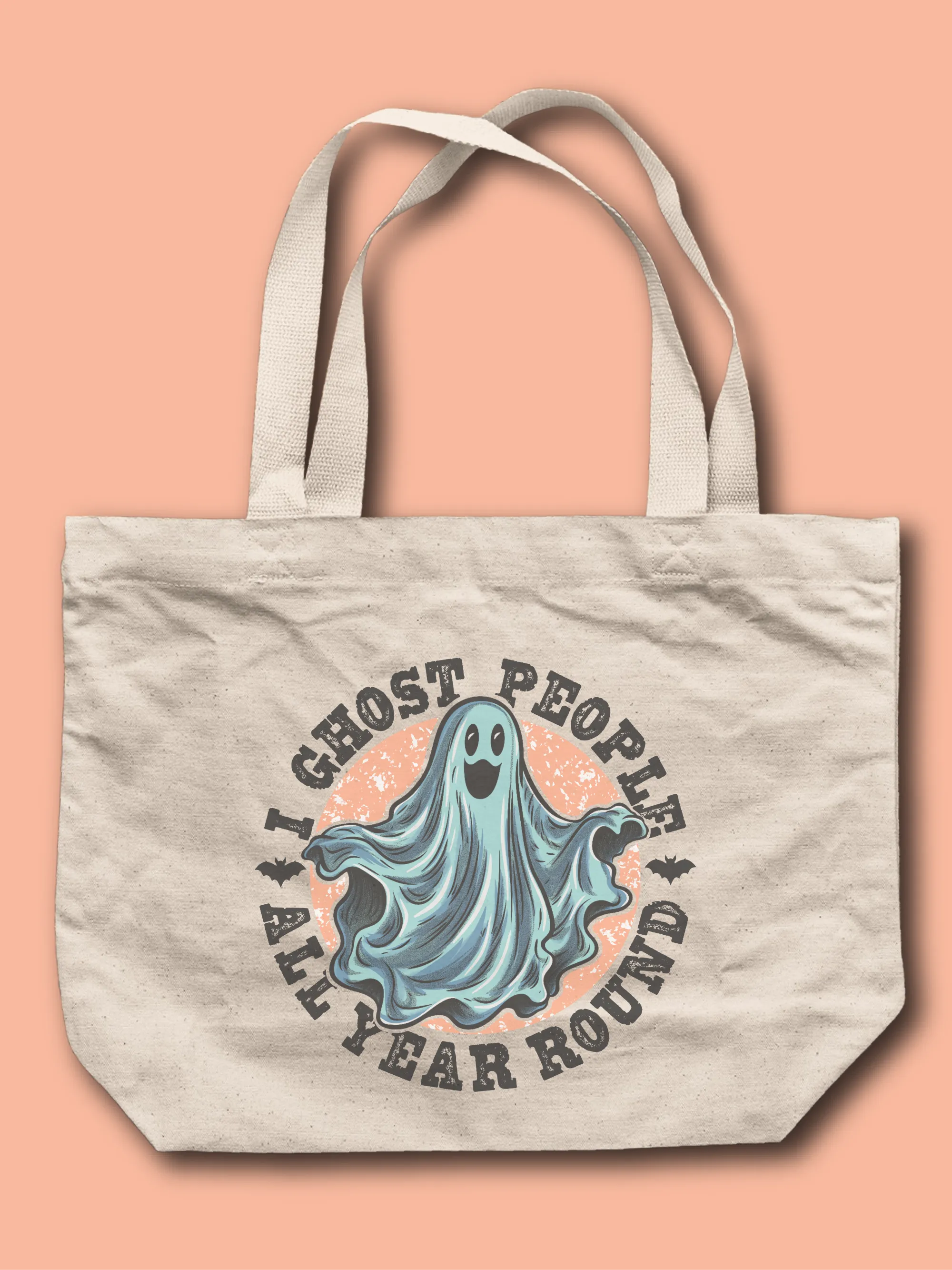 I Ghost People All Year Round Tote Bag