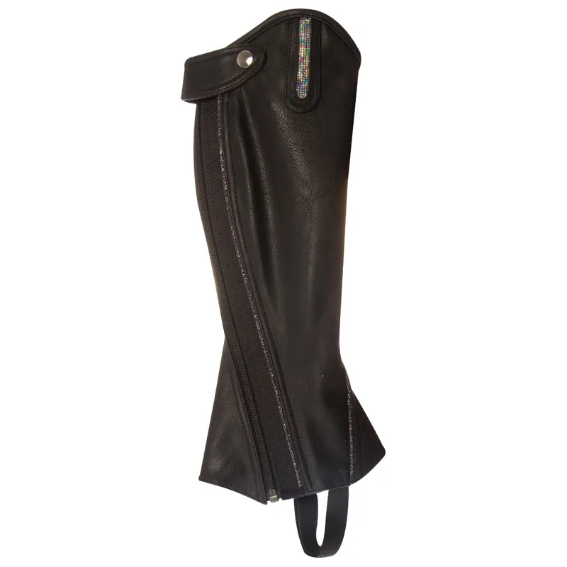 Imperial Riding Sparkling Synthetic Leather Half Chaps