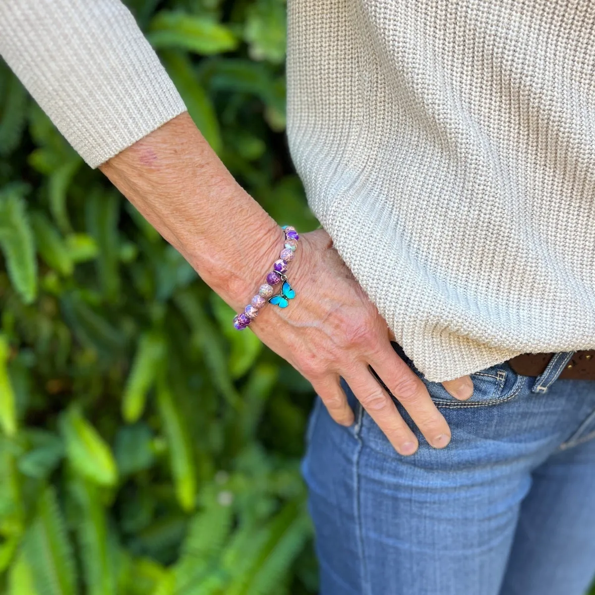 Joyful Butterfly Dance Bracelet