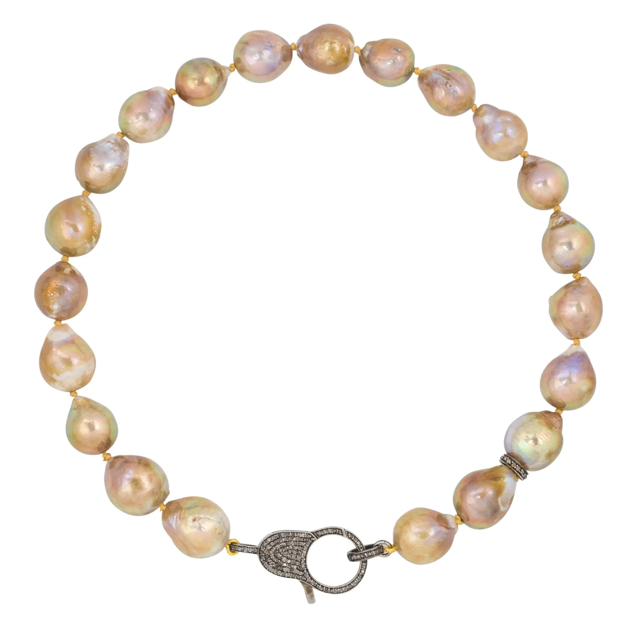 K Semi Baroque Pearls