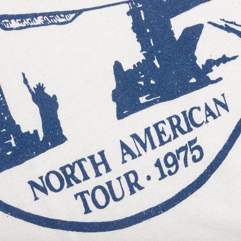 Led Zeppelin '75 Tour Tee - Vintage White