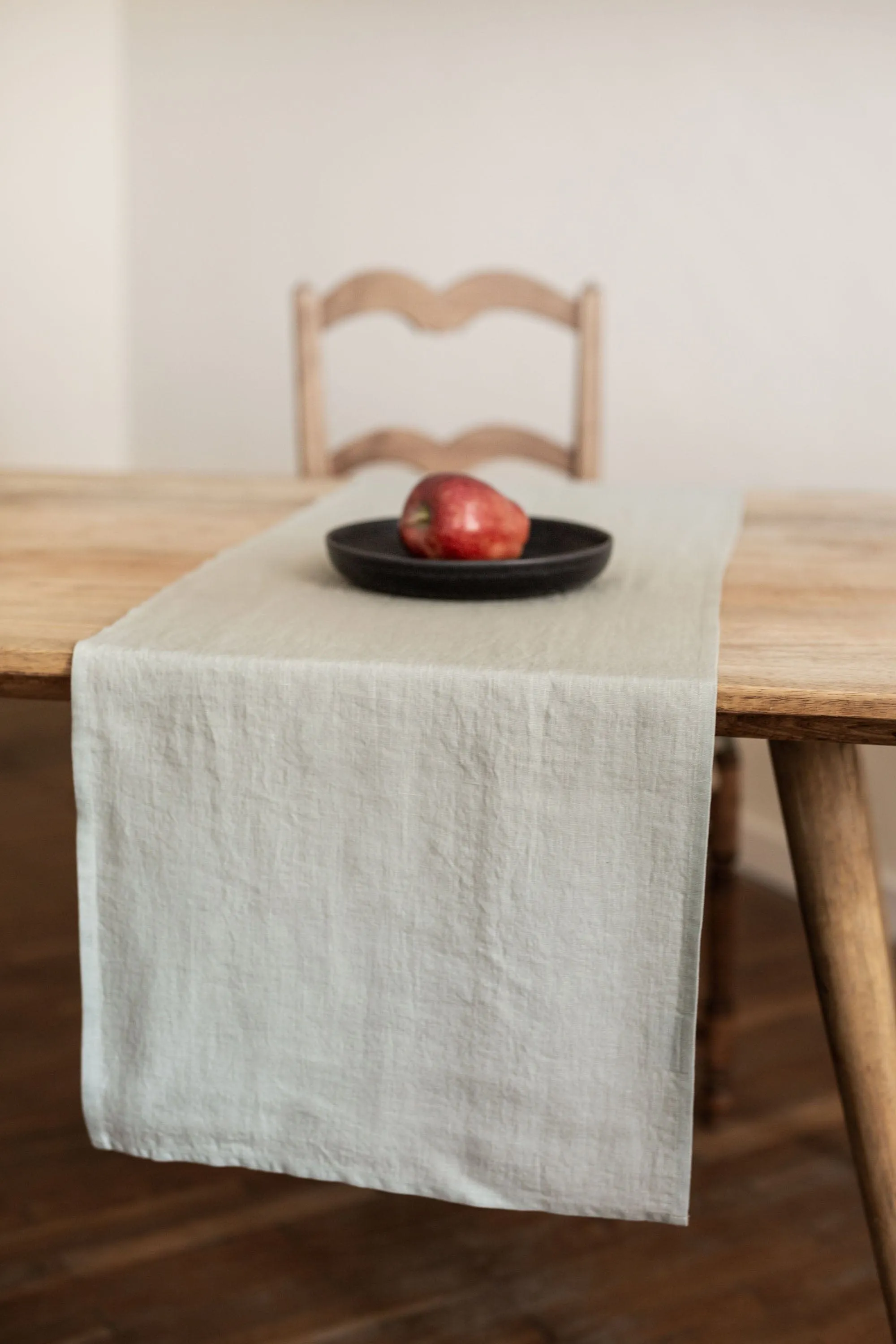 Linen Table Runner | Sage Green