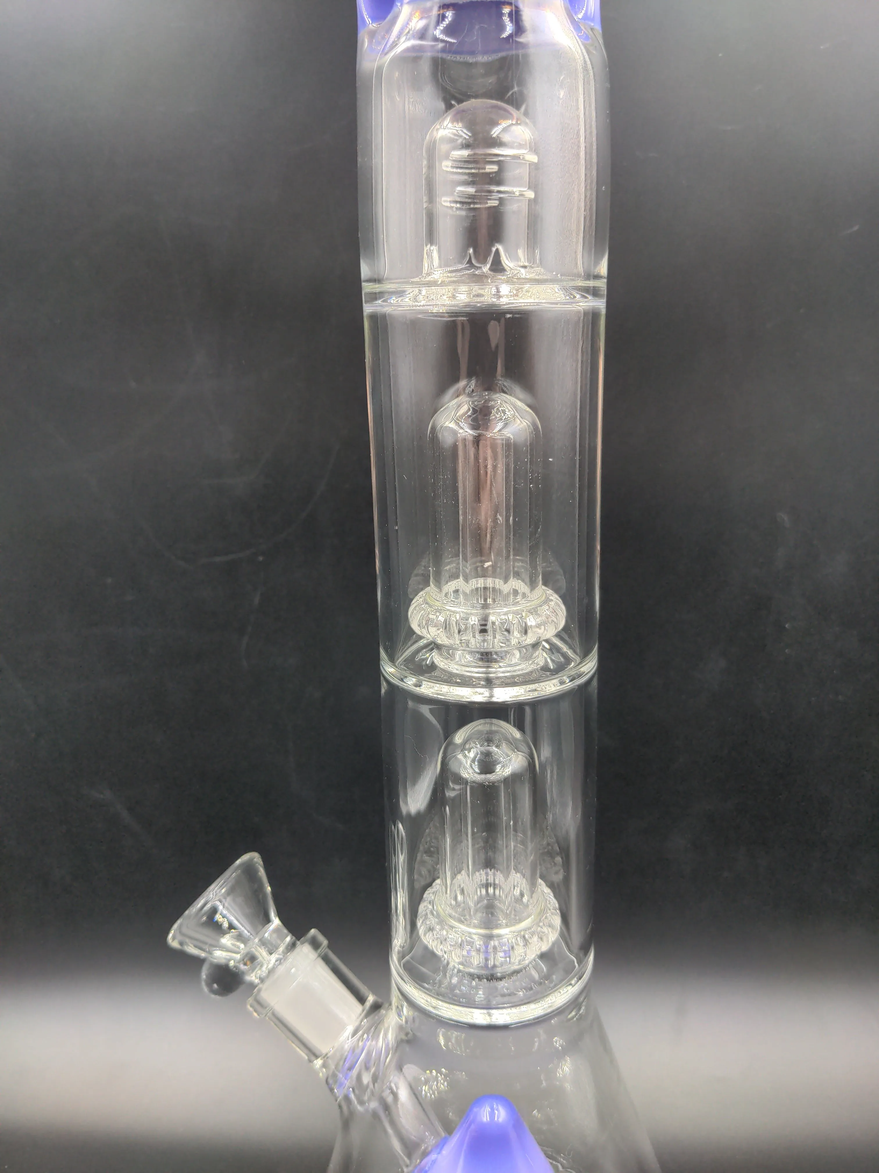 MAV 18 Pyramid Double UFO bong