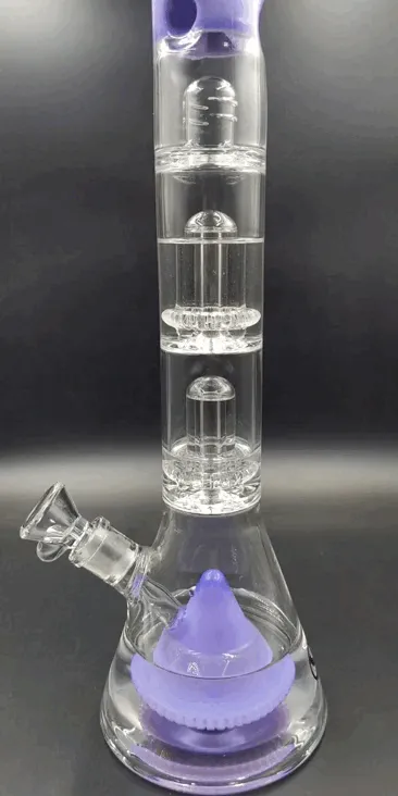 MAV 18 Pyramid Double UFO bong