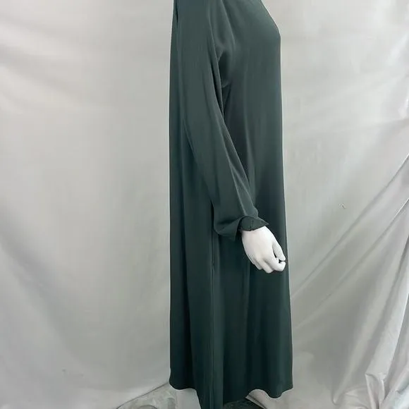 Max MaraGreen Long Sleeve Dress