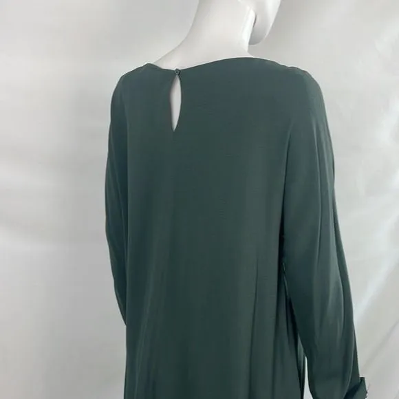 Max MaraGreen Long Sleeve Dress