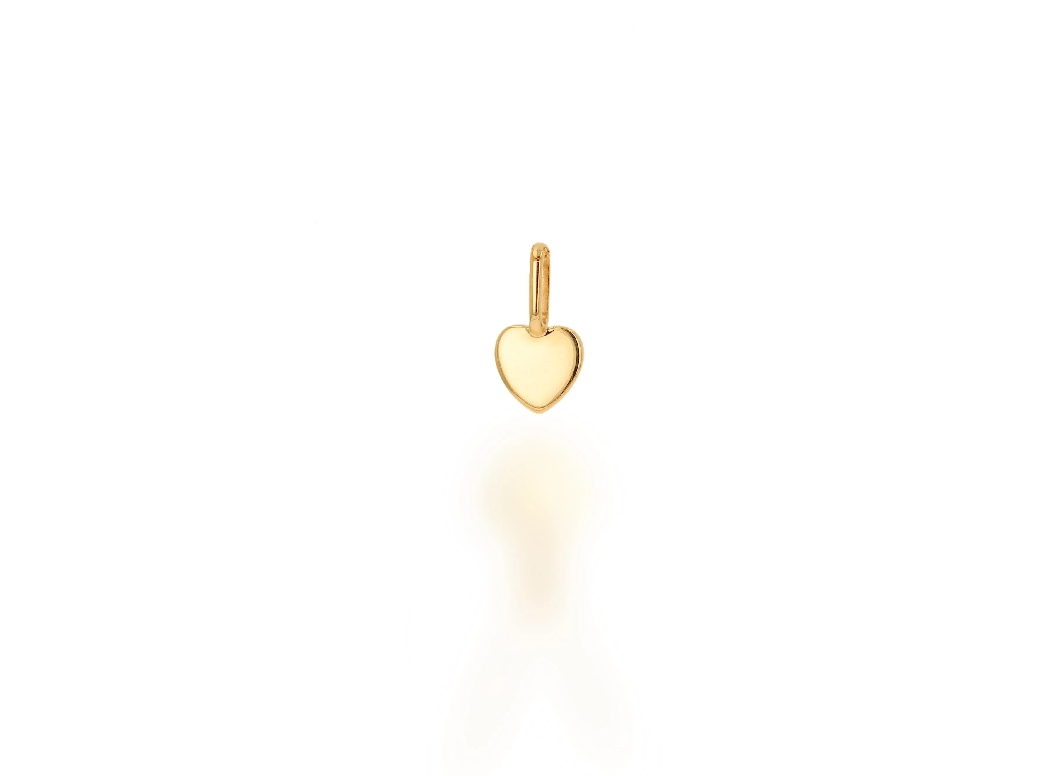 Mini Gold Heart Charm