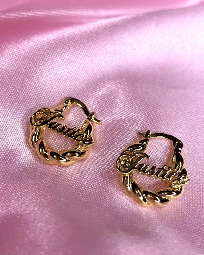 Mini Twist Hoops