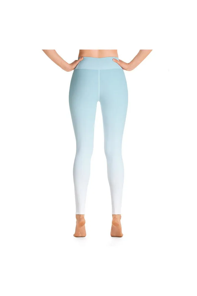 Misty Blue Yoga Leggings