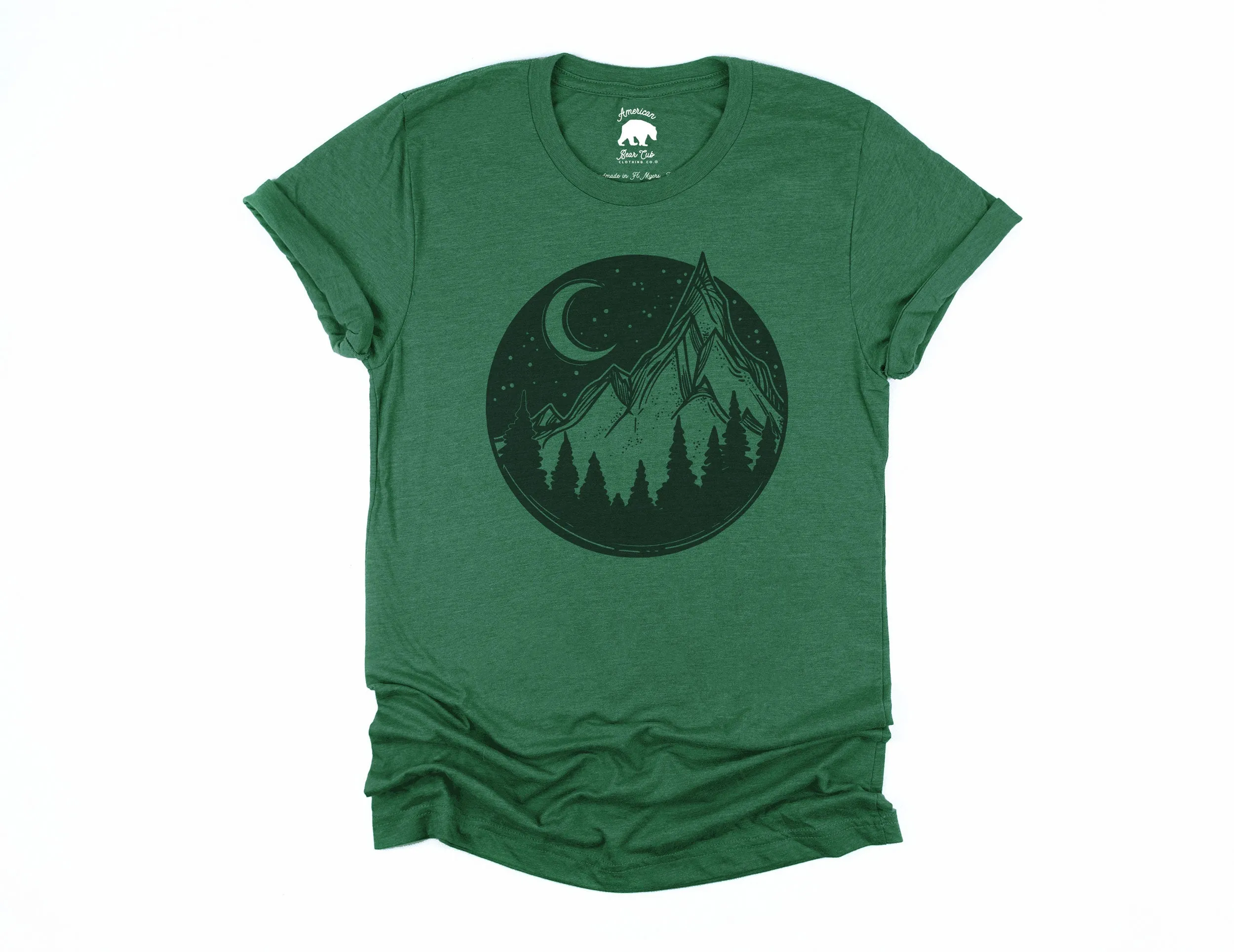 Mountain Night Adult Shirts