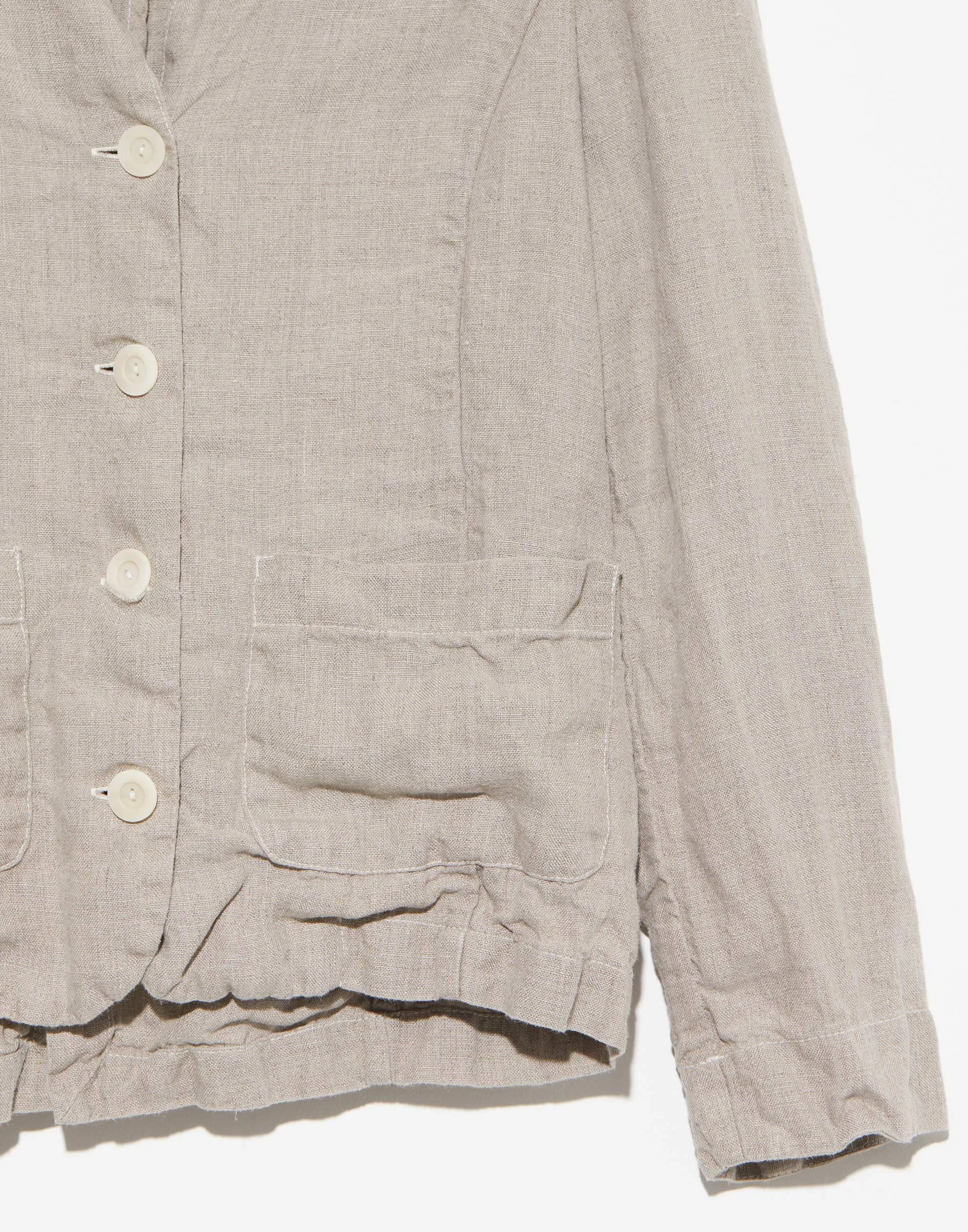 Natural Linen Lila Blazer