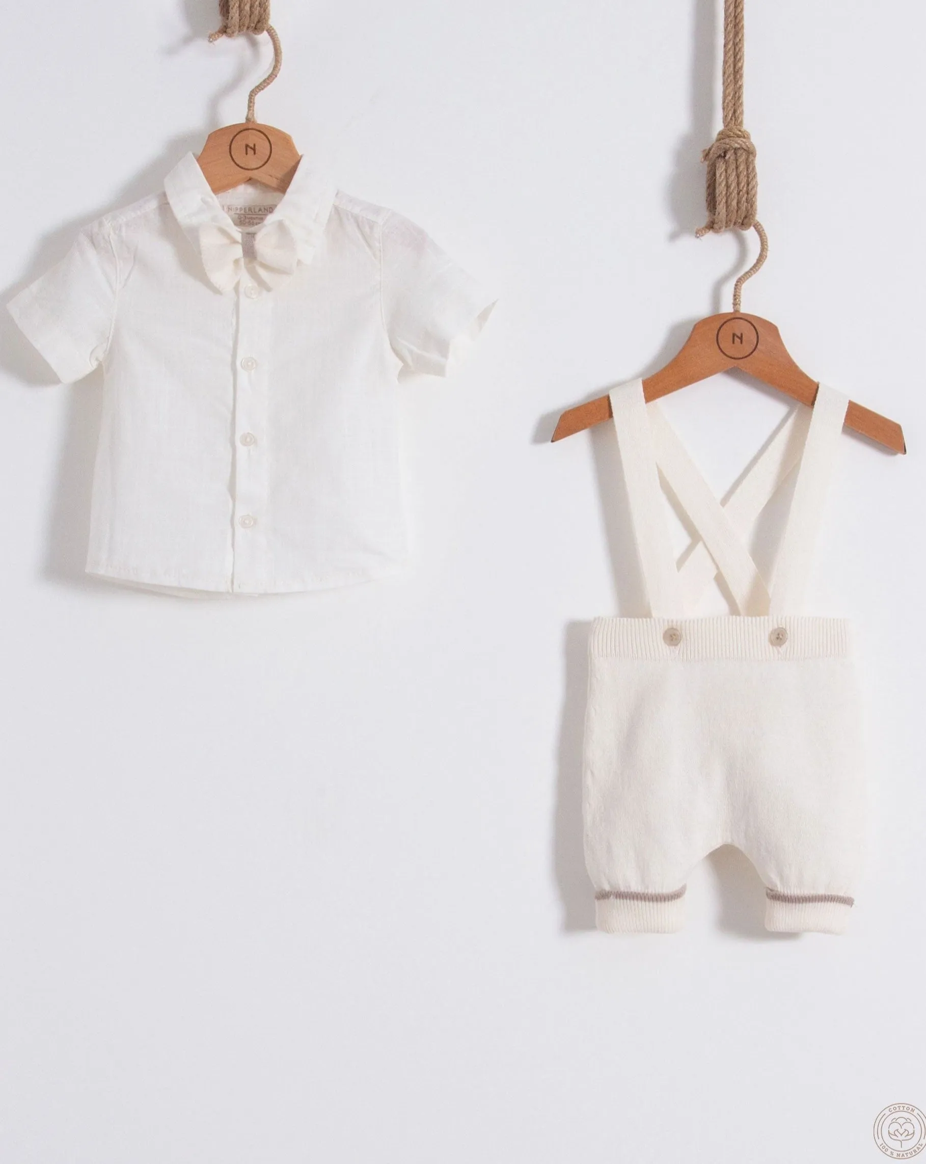 Nipperland Babyboys 3 teiliges Organic Cotton  Set-6833