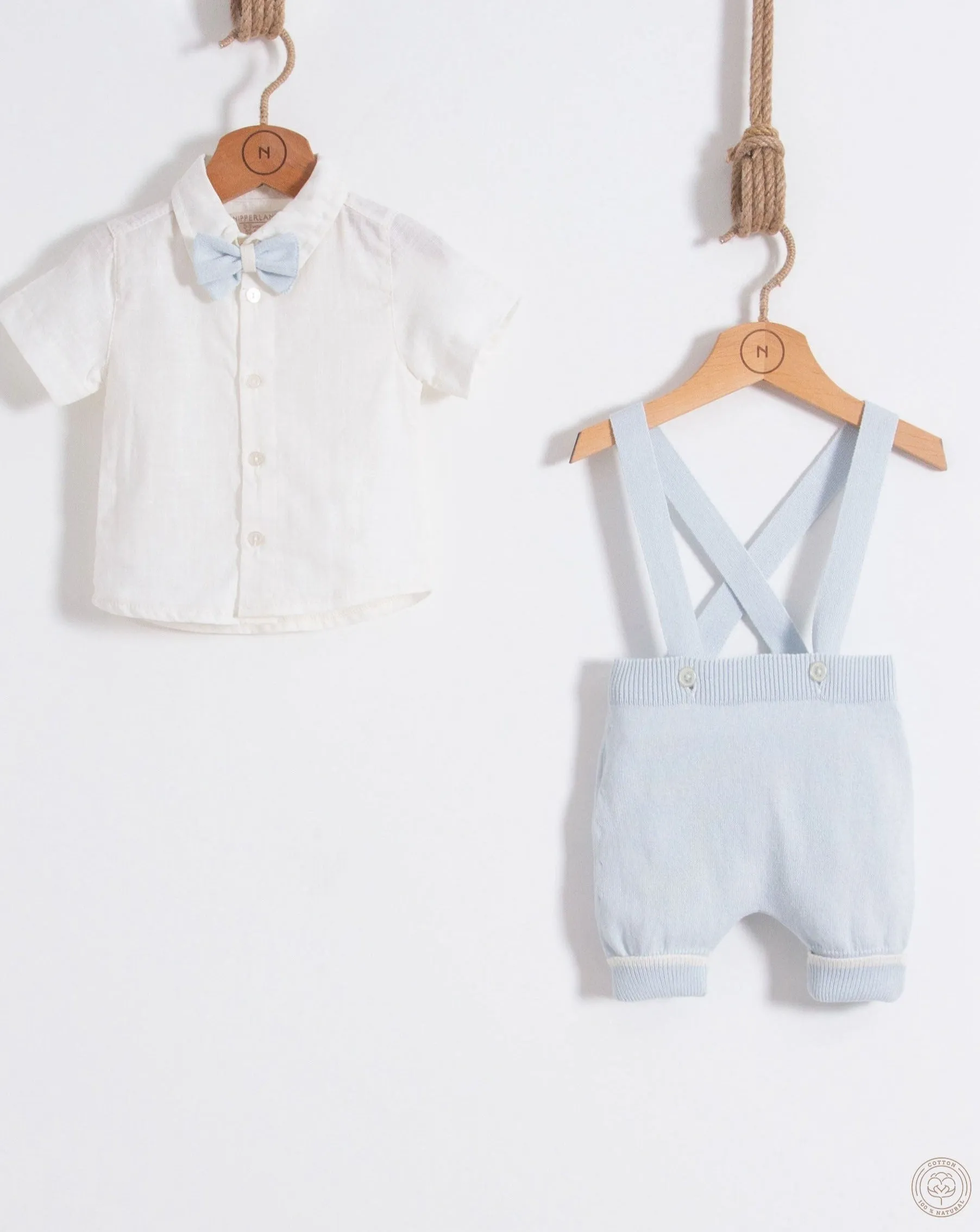 Nipperland Babyboys 3 teiliges Organic Cotton  Set-6833