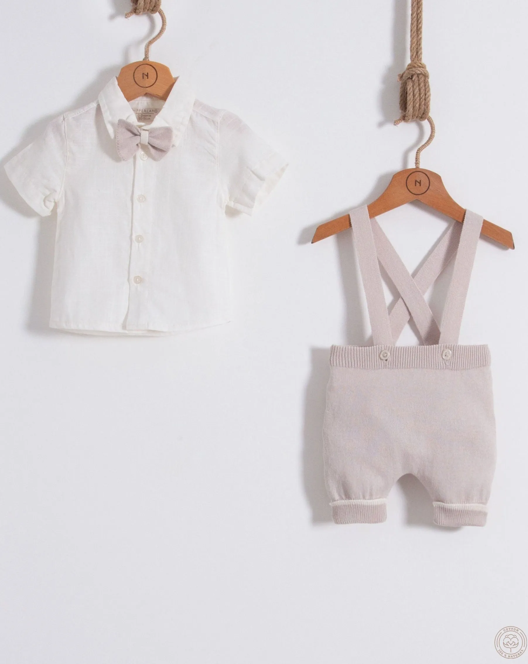 Nipperland Babyboys 3 teiliges Organic Cotton  Set-6833