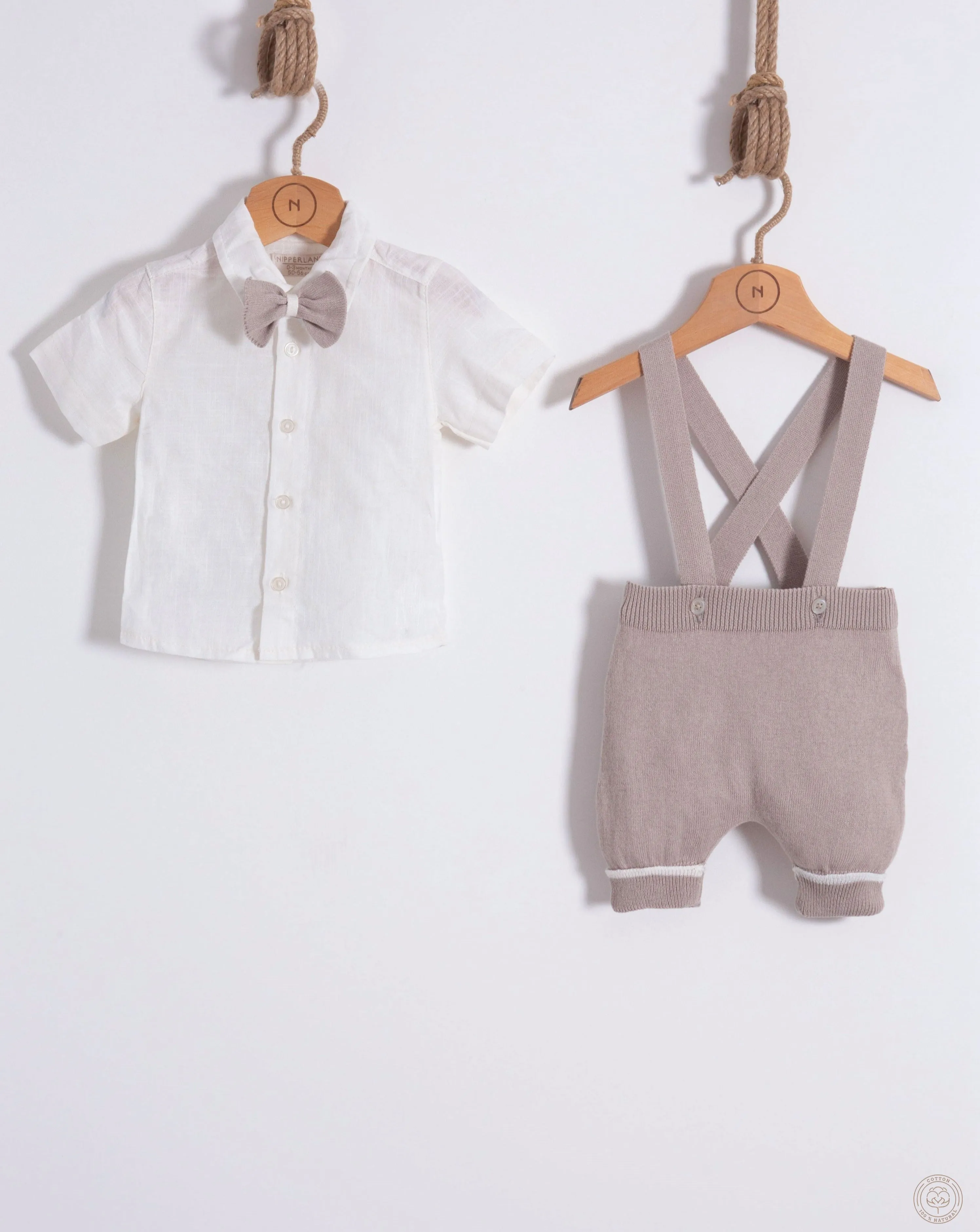 Nipperland Babyboys 3 teiliges Organic Cotton  Set-6833