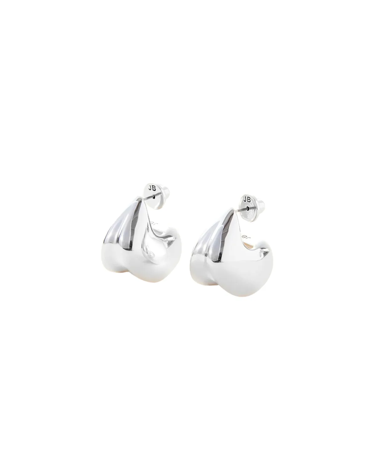 Nouveaux Puff Earrings (Silver)