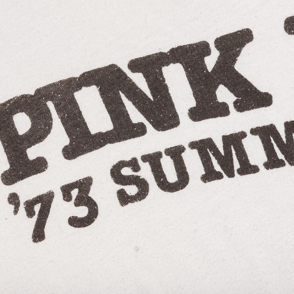 Pink Floyd Airbrush '73 Summer Tour Tee - Vintage White