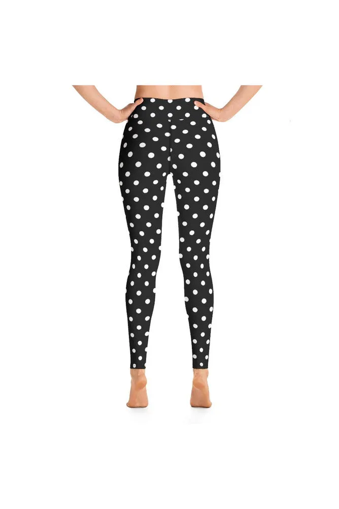 Polka-dot Yoga Leggings