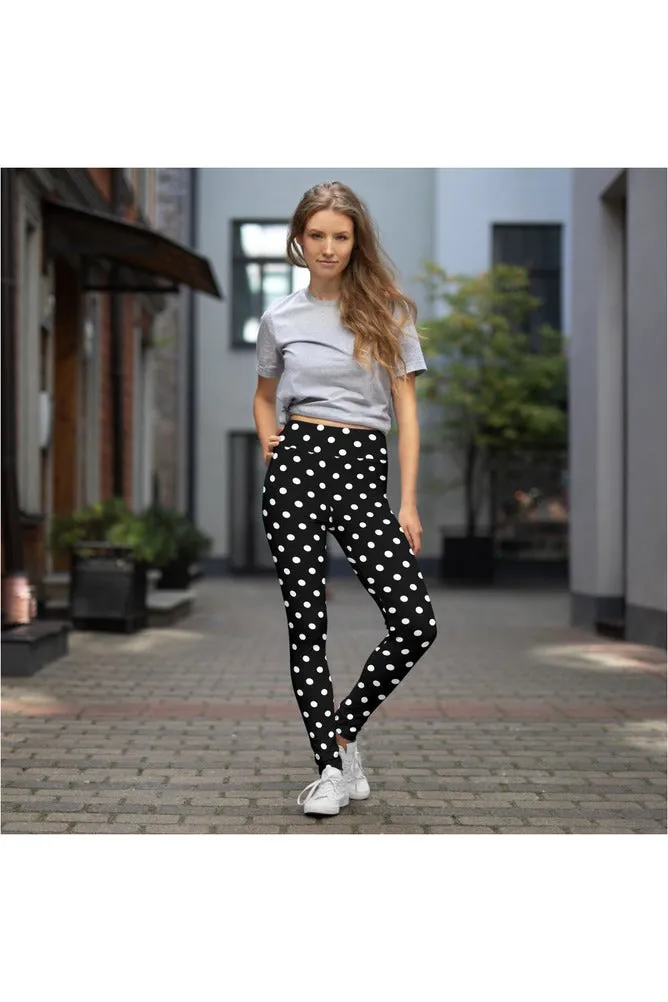 Polka-dot Yoga Leggings