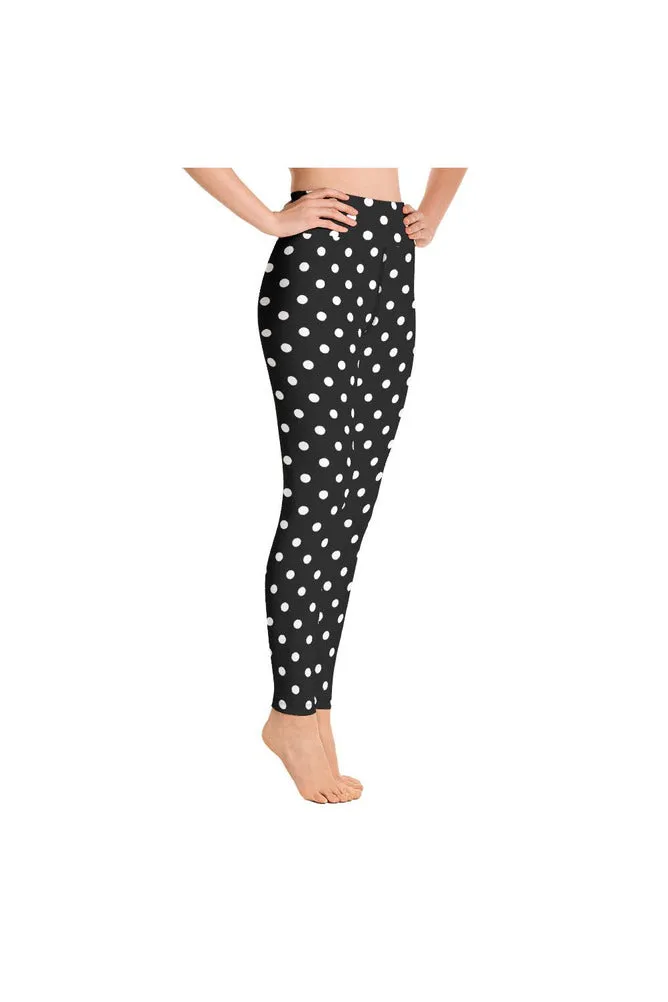 Polka-dot Yoga Leggings