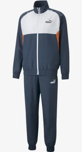 Puma Men's Woven Tracksuit cl 673980 16 dark blue