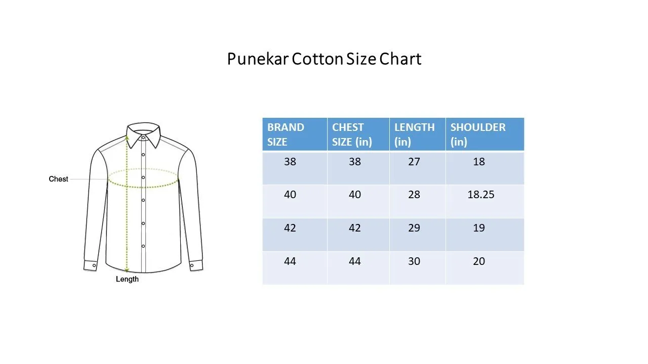 Punekar Cotton Light Blue Color Cotton Linen Formal Shirt for Men's.