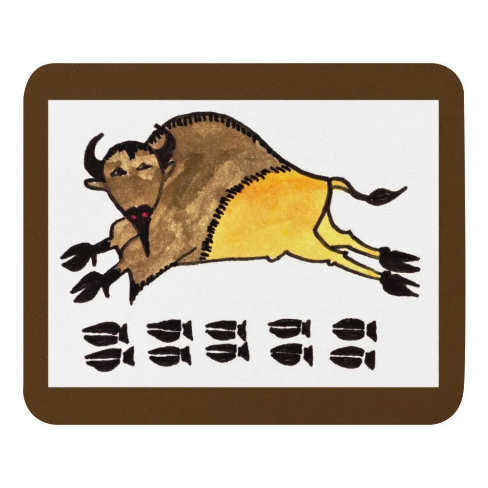 Running Buffalo Mouse Pad