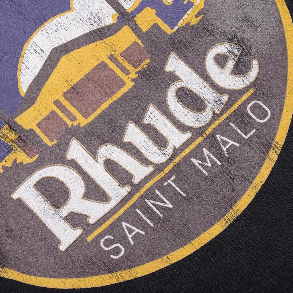 Saint Malo Tee - Vintage Black