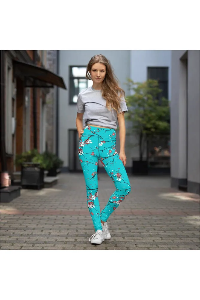 Sakura Spring Yoga Leggings