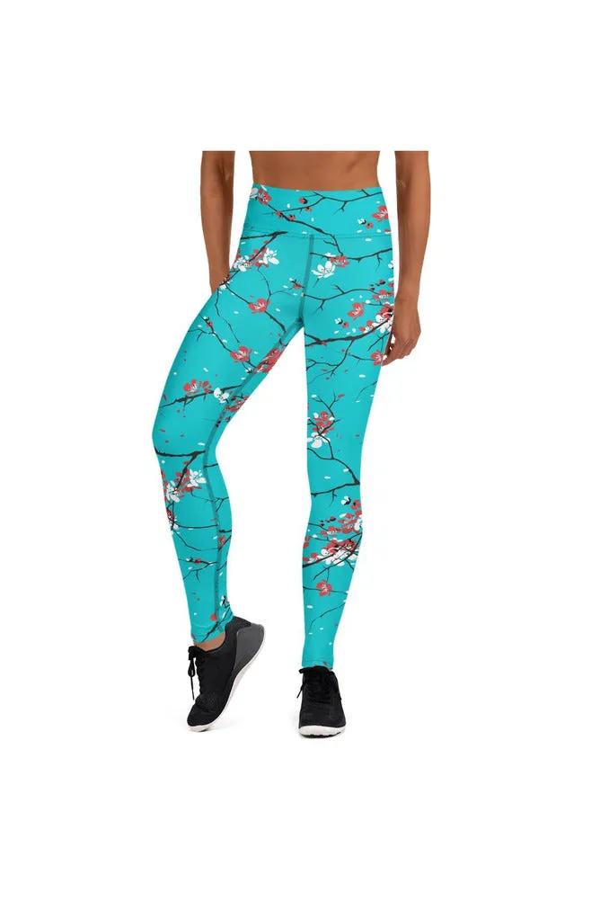 Sakura Spring Yoga Leggings