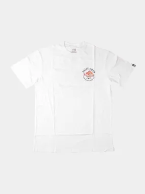 Salty Crew Snap Attack Standard Tee - White