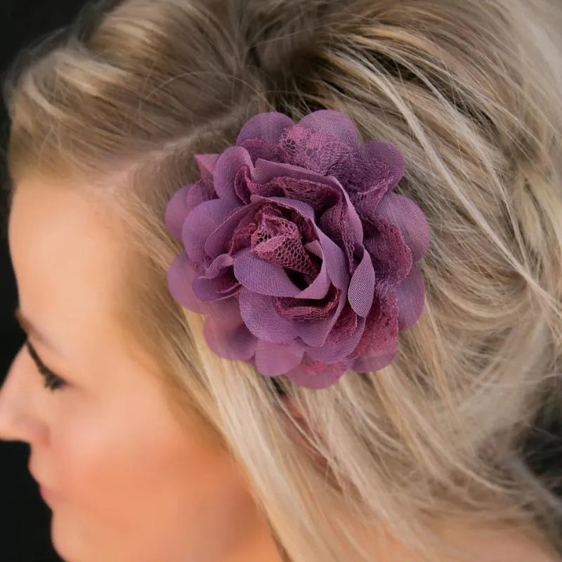 Setting the Tone Purple Hair Clip