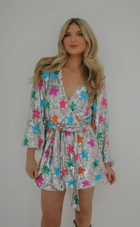 show me your mumu: wear me out dress - rainbow