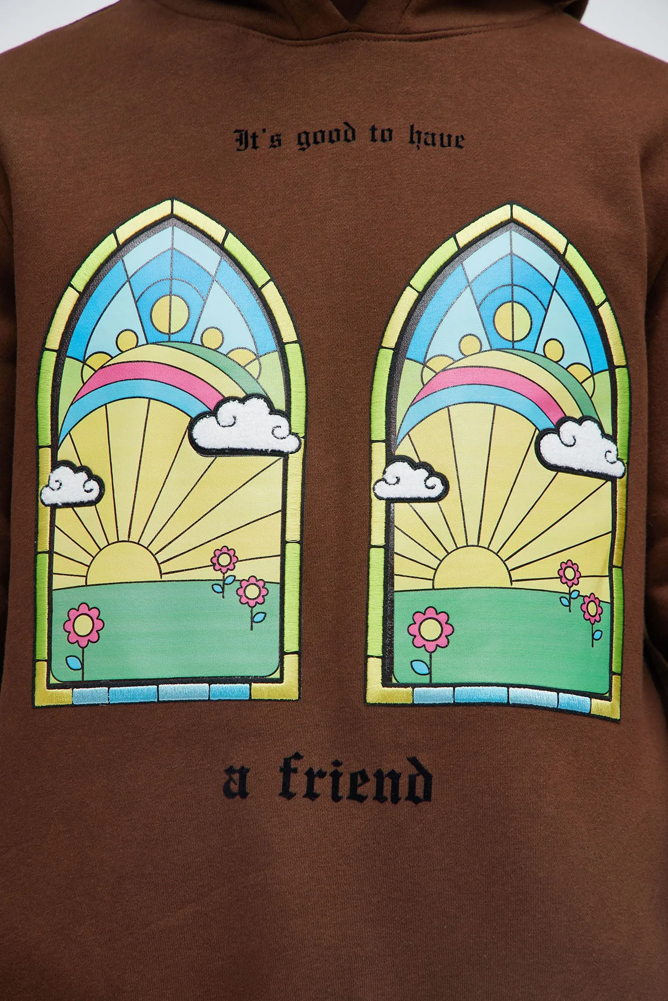 Snoop A Friend Hoodie - Brown