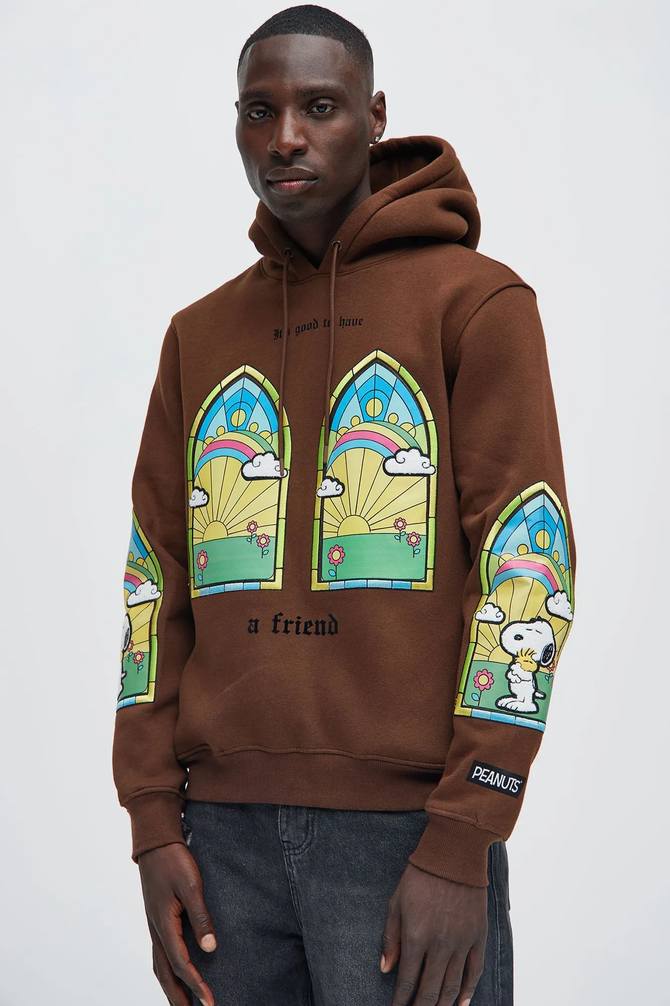 Snoop A Friend Hoodie - Brown