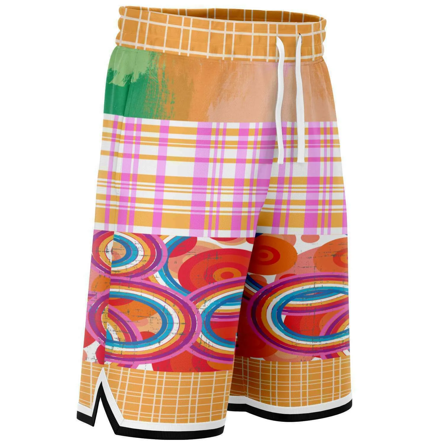 Solar Flare Unisex Basketball Shorts