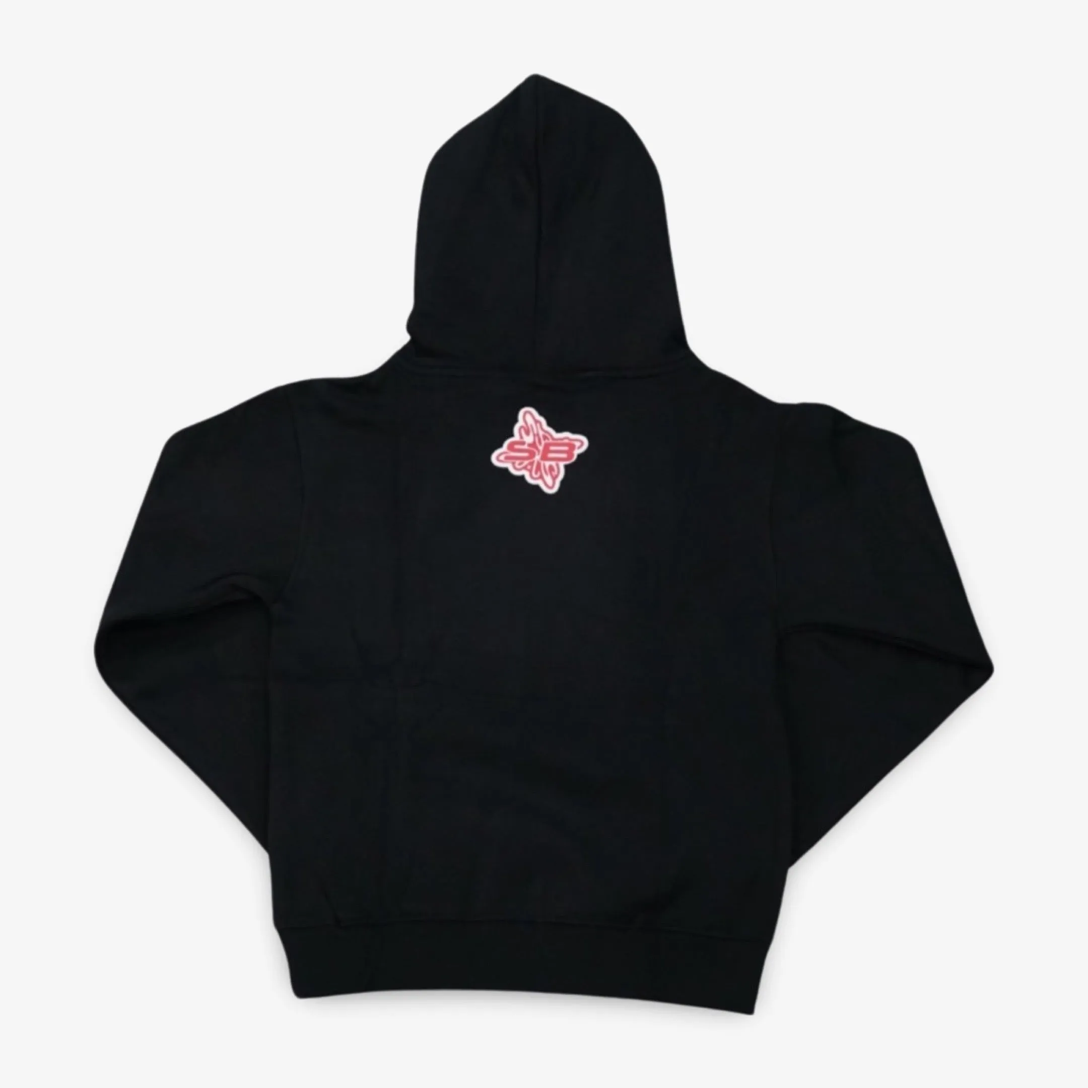 Stainbandz Puff Print Pullover Hoodie 'SB Studios' Black / Red