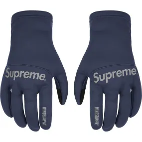 Supreme WINDSTOPPER Gloves (Navy)