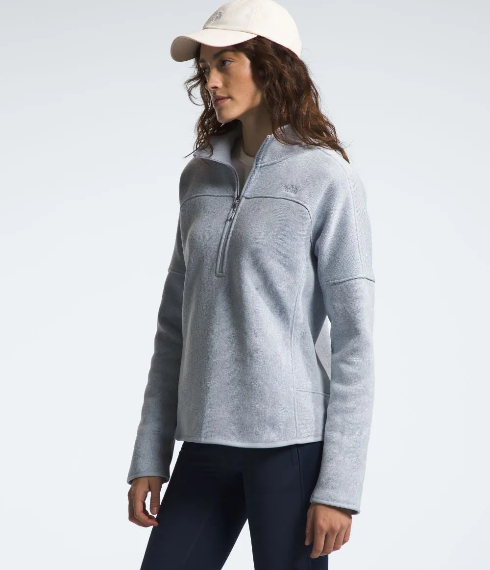 'The North Face' Women's Front Range 1/4 Zip - Dusty Periwinkle Heather