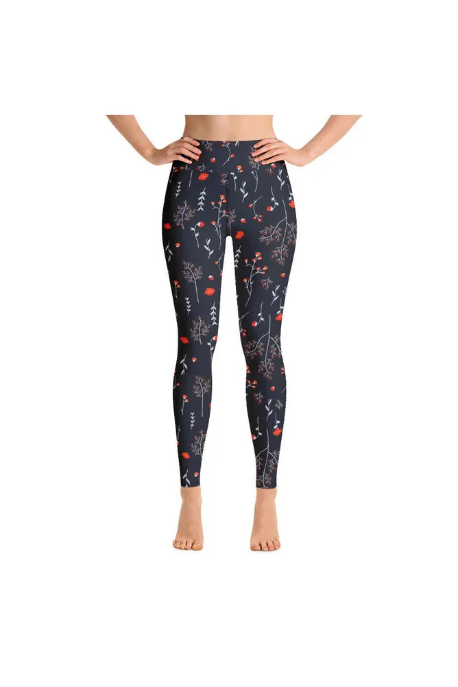 Wild Flower Yoga Leggings