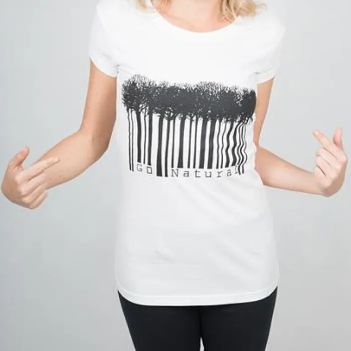 Women's Organic Cotton Go Natural T-shirt