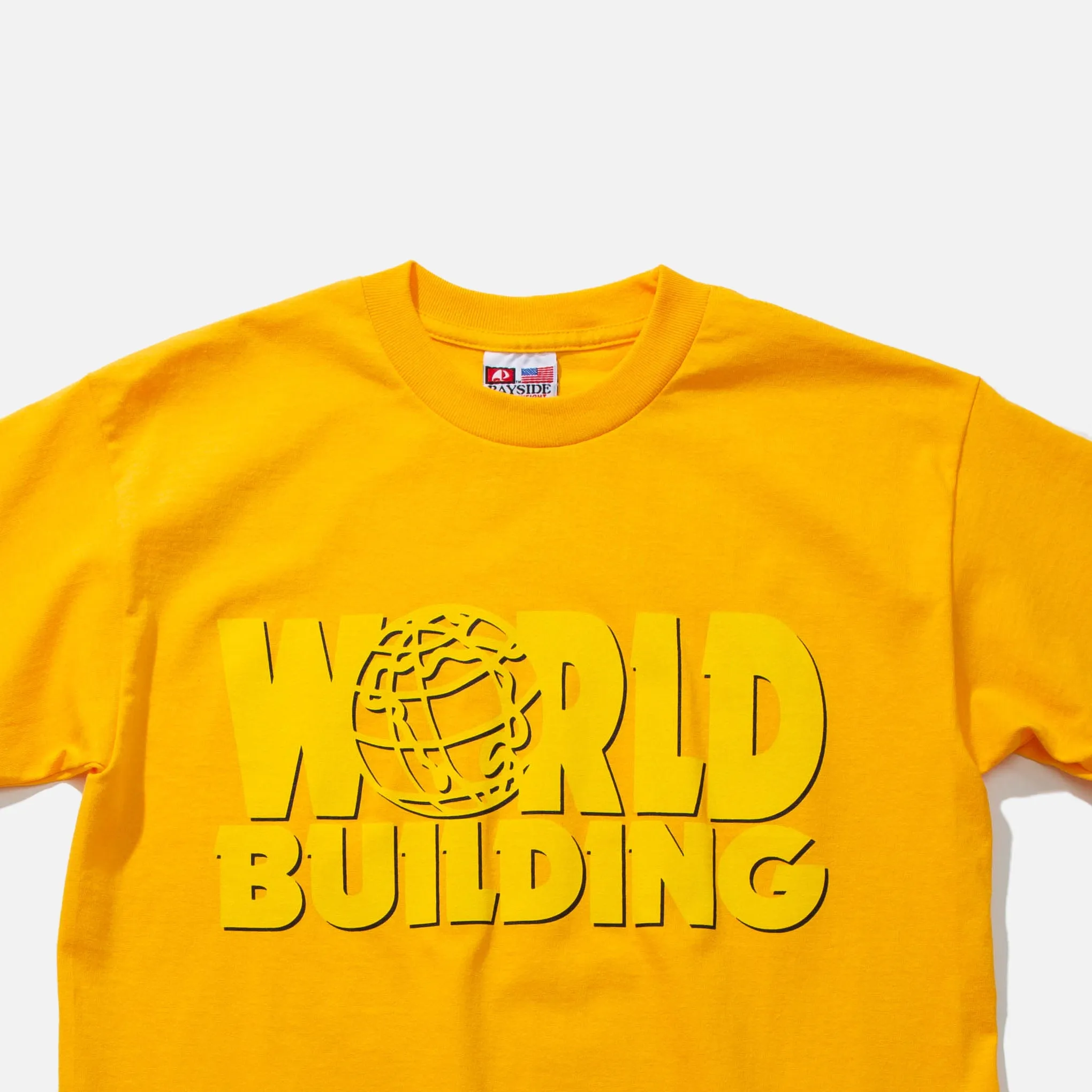 World Building V2.0 Logo Tee - Gold