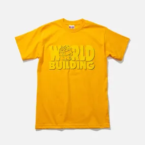 World Building V2.0 Logo Tee - Gold