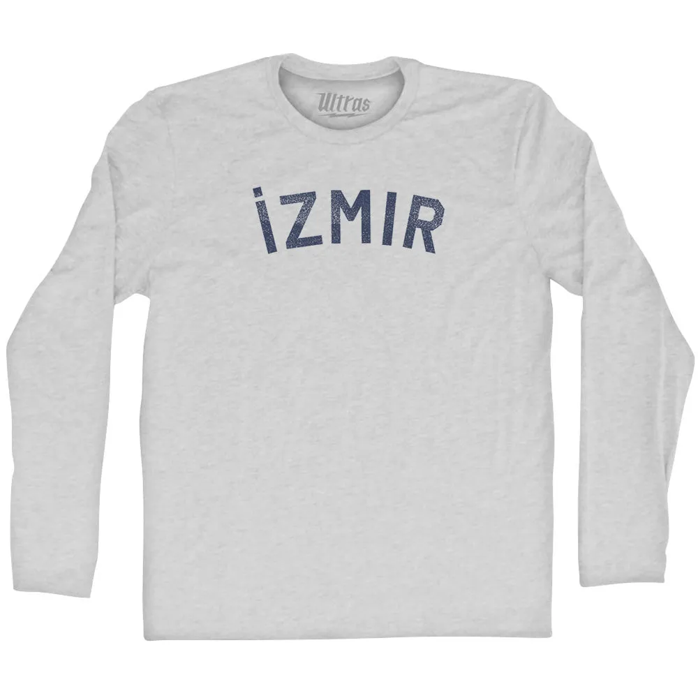 ?zmir Text Adult Cotton Long Sleeve T-shirt